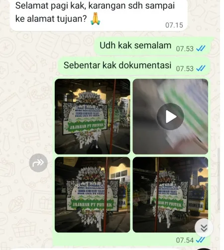 Pengiriman Papan Bunga Selamat The Breeze Bsd
