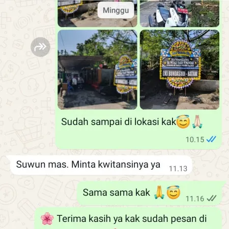 Pengiriman Papan Bunga Duka The Breeze Bsd