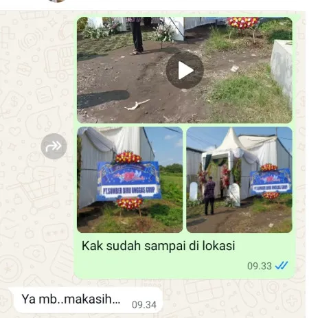 Pengiriman Karangan Bunga The Breeze Bsd