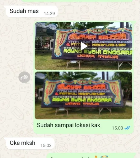 Pengiriman Papan Bunga The Breeze Bsd